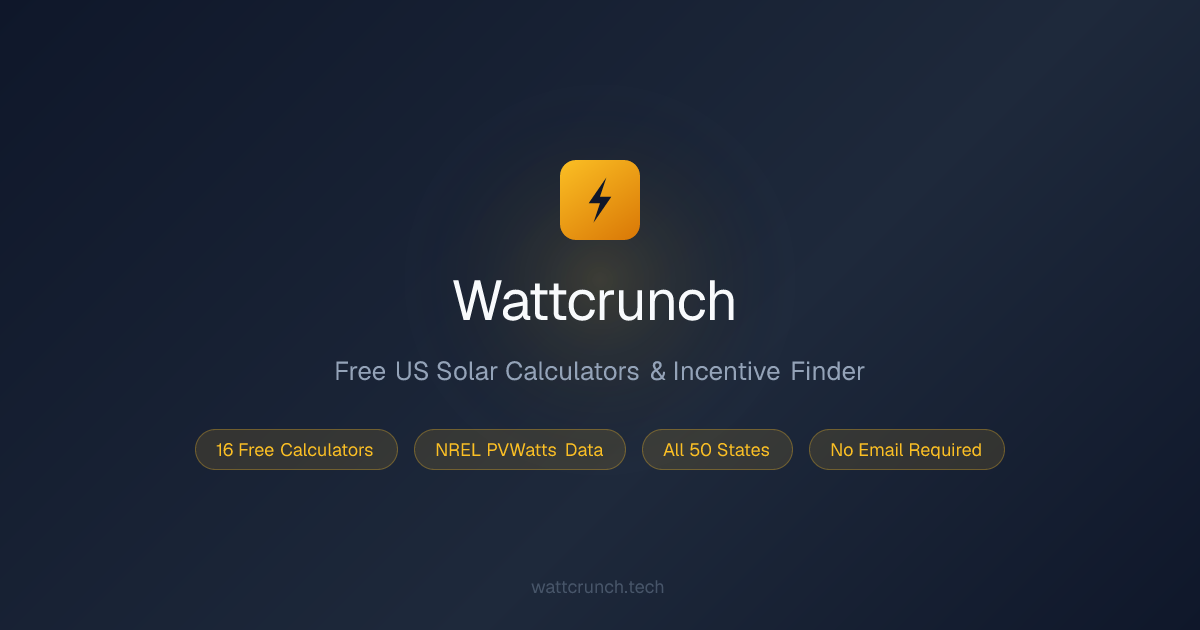 Wattcrunch preview